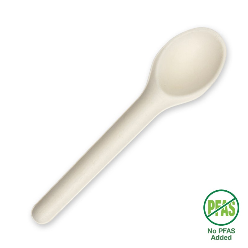 BioPak 15cm Plant Fibre Spoon (Carton of 1000)