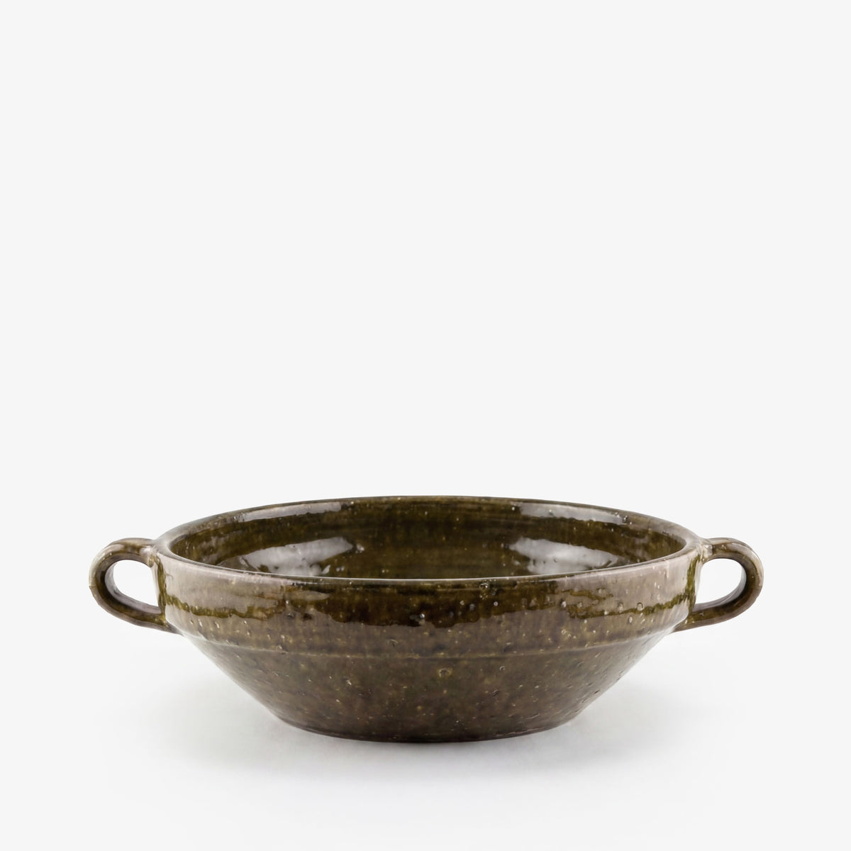French Country Terrano Bowl Moss Green
