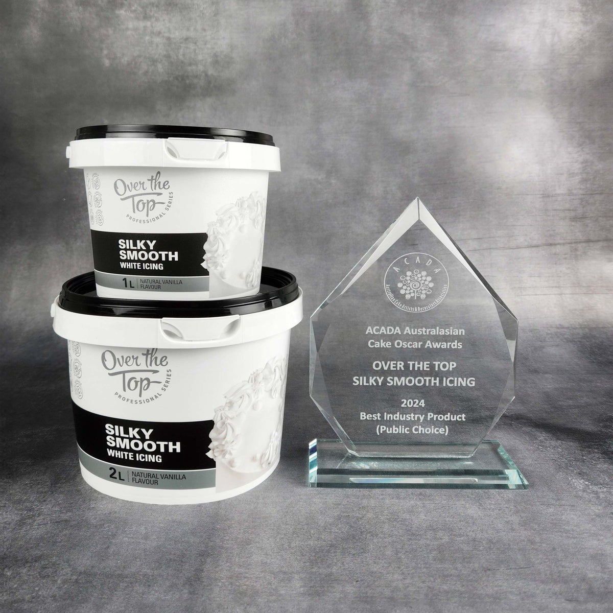 Over The Top Silky Smooth Icing White 1L