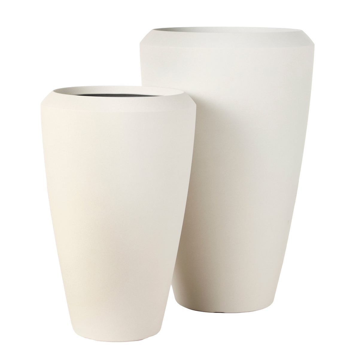 Rogue Vienna Tall Planter 2pcs Set White