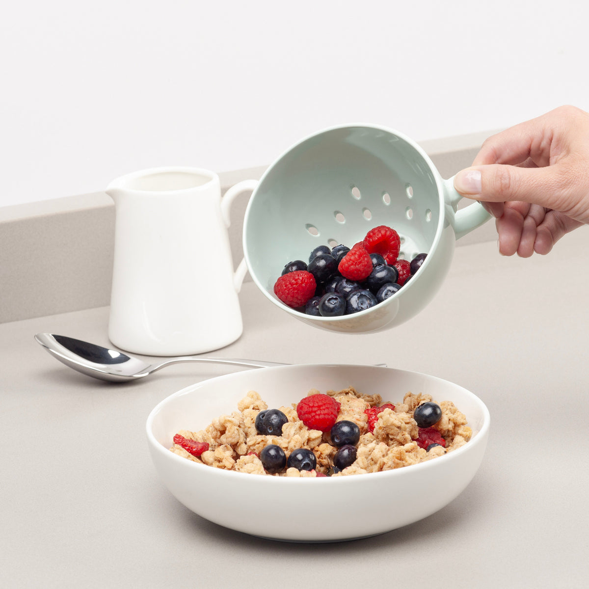 Zeal Keep It Handy Berry Colander Sage