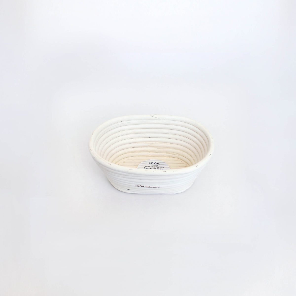 LOYAL Rattan Sourdough Banneton Proofing Basket - Oval (20 x 14cm)