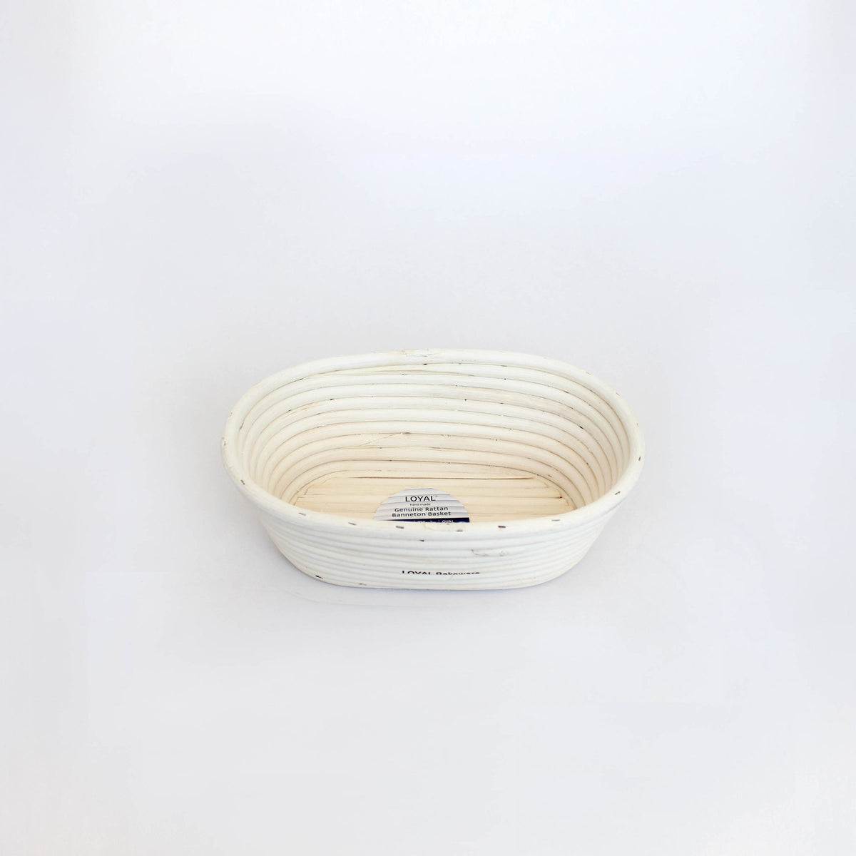 LOYAL Rattan Sourdough Banneton Proofing Basket - Oval (25 x 16cm)
