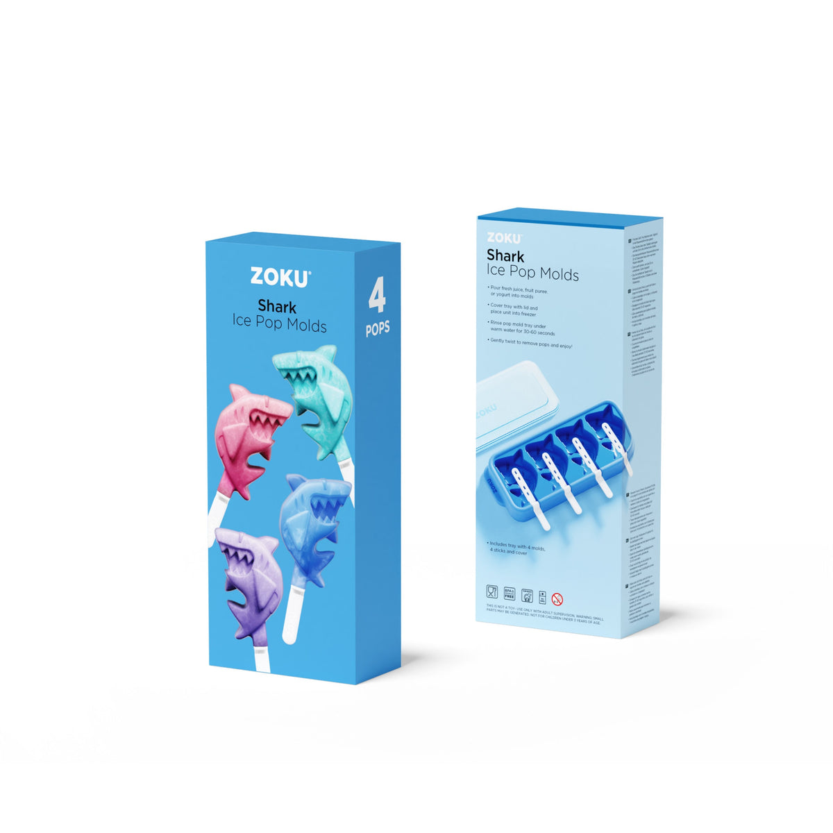 Zoku Shark Ice Pop Mould