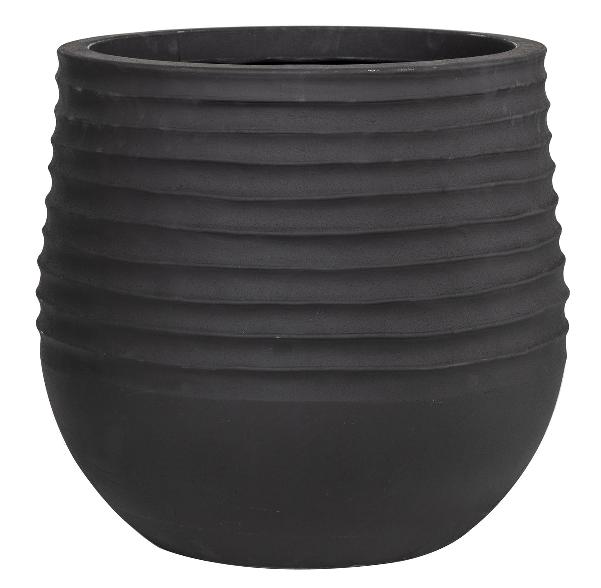 Rogue Ryker Stonelite Planter Black 53 x 49cm