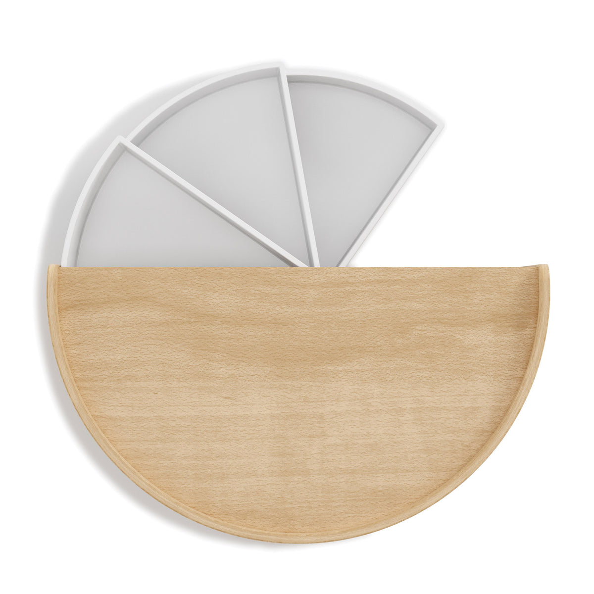 Umbra Moona Storage Box White & Natural