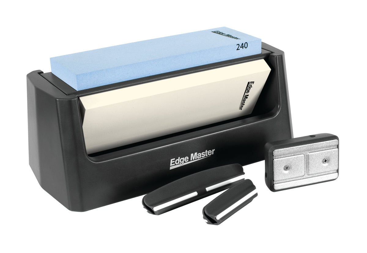 Edge Master Professional 3 In 1 Whetstone Sharpening System 240/1000/3000 Grit