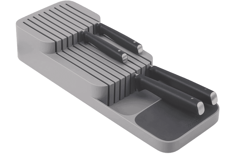 Joseph Joseph Drawerstore Compact Knife Organiser- Grey