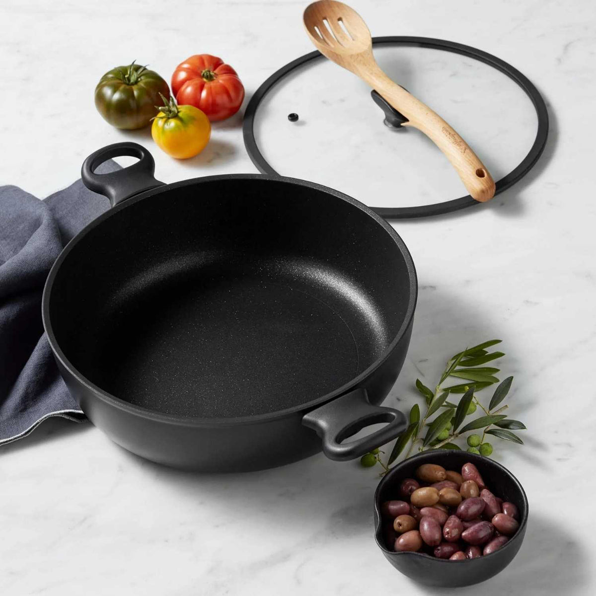 Essteele Per Domani Nonstick Induction 30cm/5.5L Covered Sautéuse