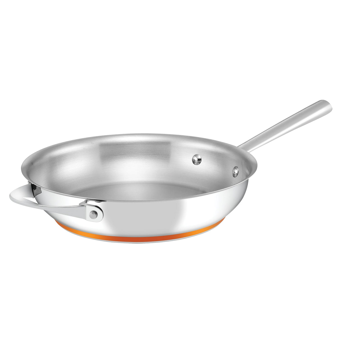 Essteele Per Vita Copper Base Stainless Steel Induction 28cm Open French Skillet