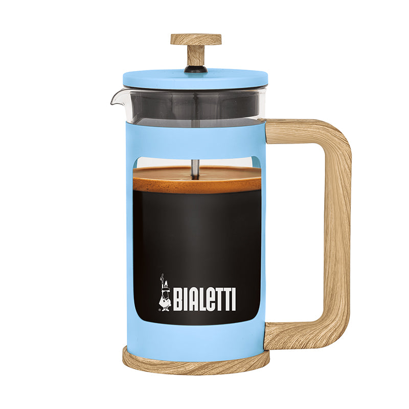 Bialetti Woody Coffee Press – Blue – 350 ml
