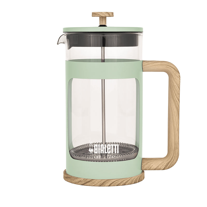 Bialetti Woody Coffee Press – Green – 1 L