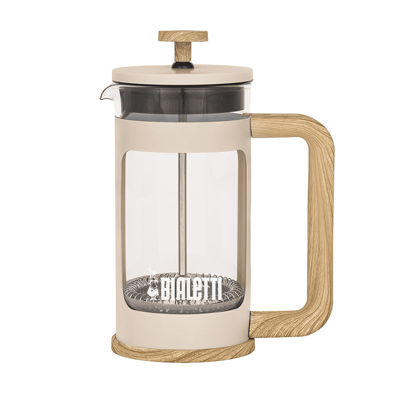 Bialetti Woody Coffee Press – Cream – 350 ml