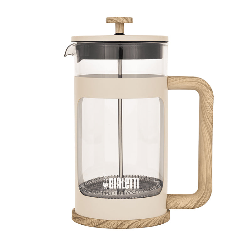 Bialetti Woody Coffee Press – Cream – 1 L