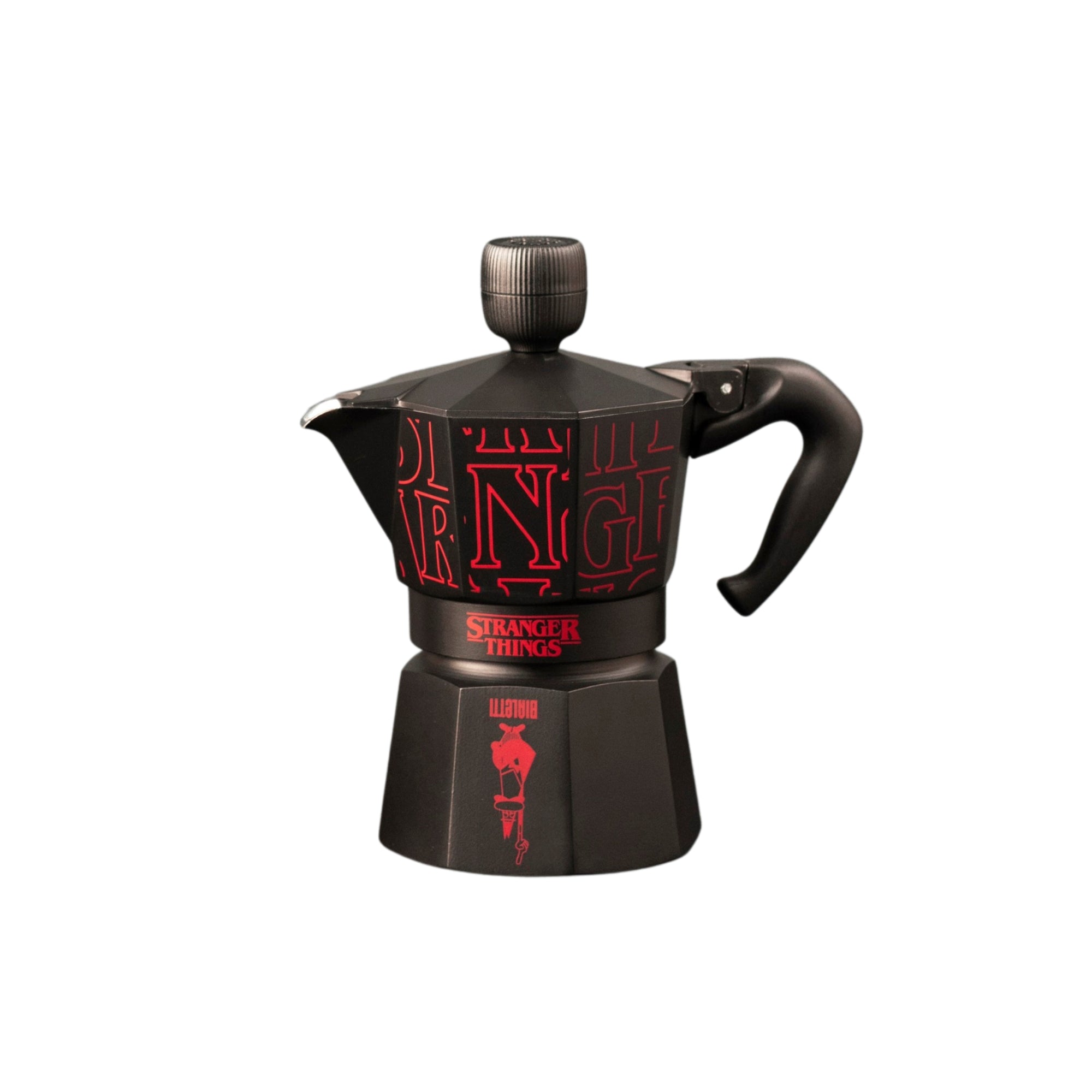 Bialetti Stranger Things Moka Express – 3 Cup (130 ml) Stovetop Coffee Maker