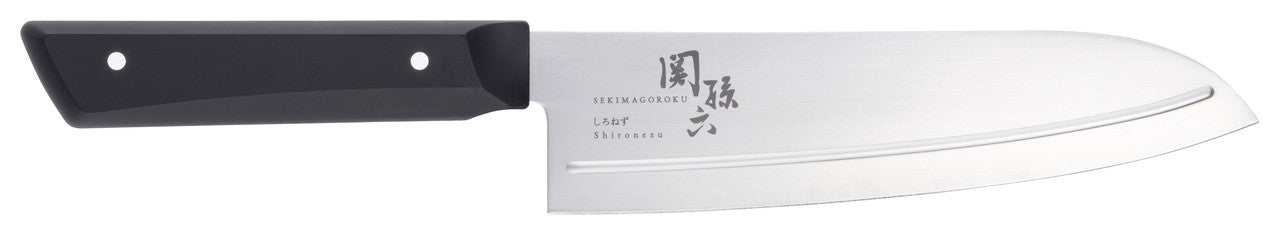 Kai Seki Magoroku Shironezu Santoku Knife 16.5cm