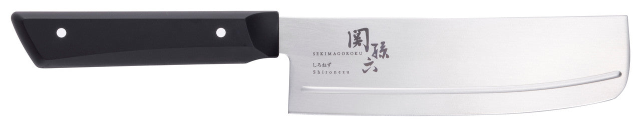 Kai Seki Magoroku Shironezu Nakiri Knife 15cm