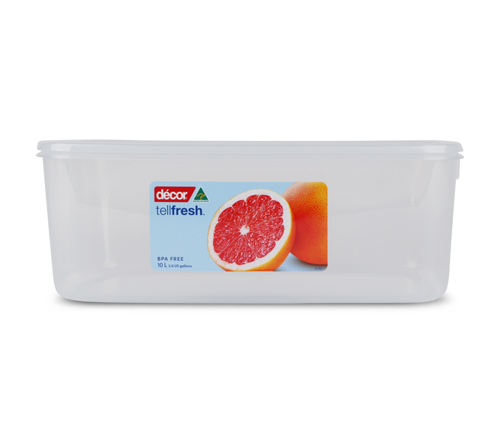 Decor Tellfresh Oblong Container - 10L