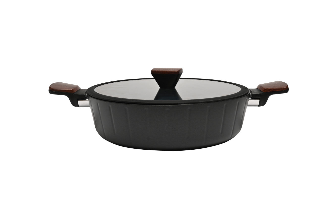 Classica Elegance Black 28cm Chef Pan