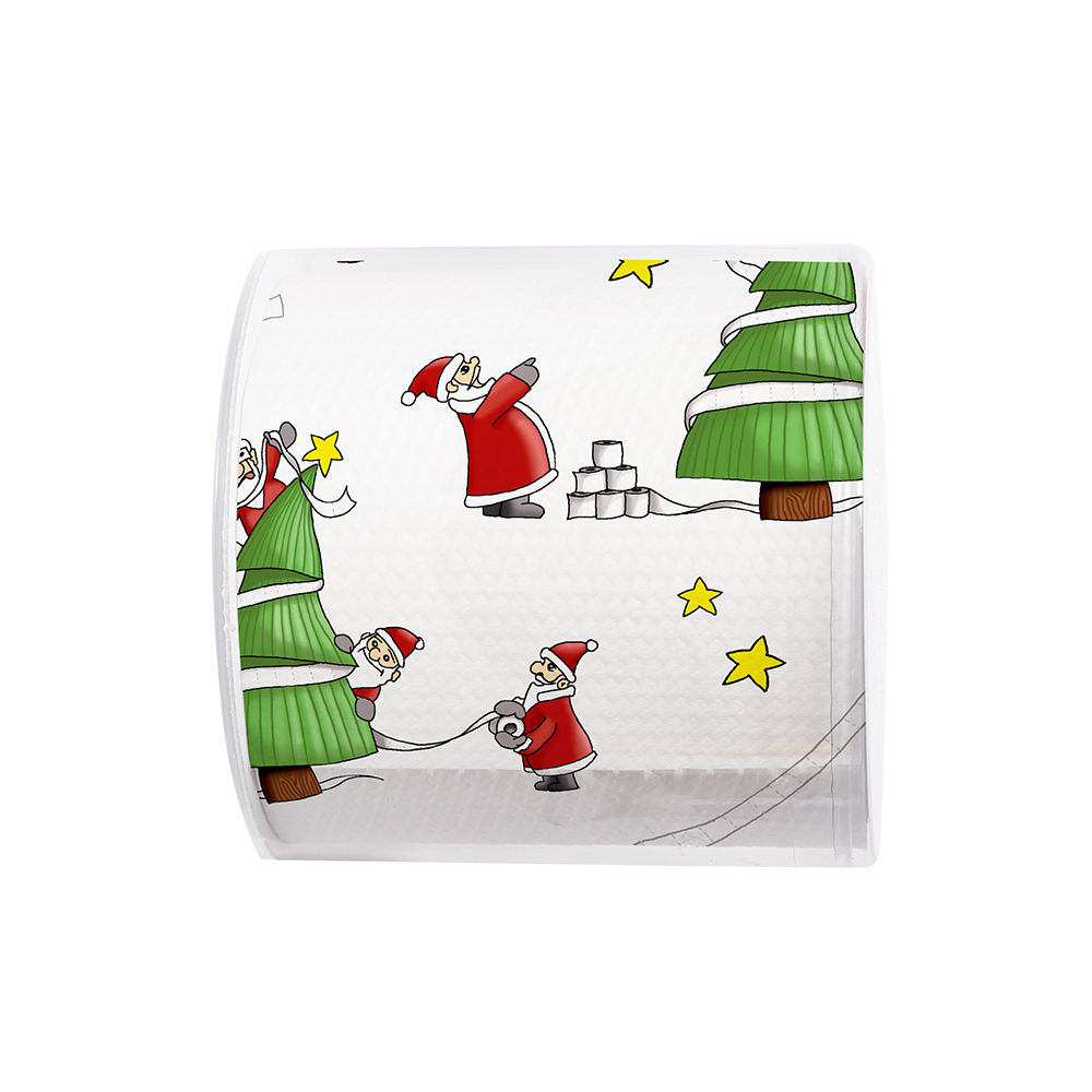 Paper+Design Christmas Toilet Paper - Santa's So Busy