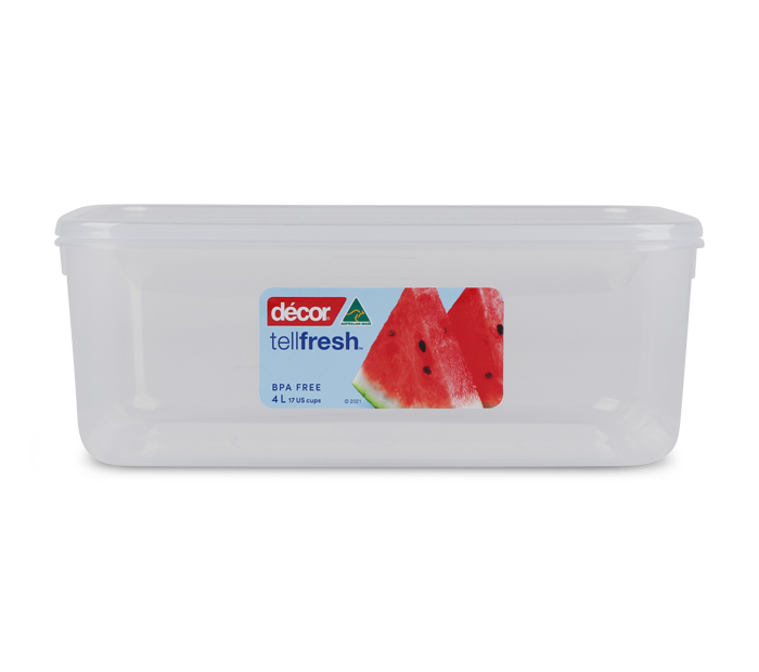 Decor Tellfresh Oblong Container - 4L