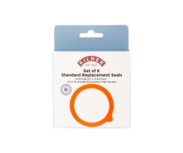 Kilner Standard Rubber Seals (6 Pack)