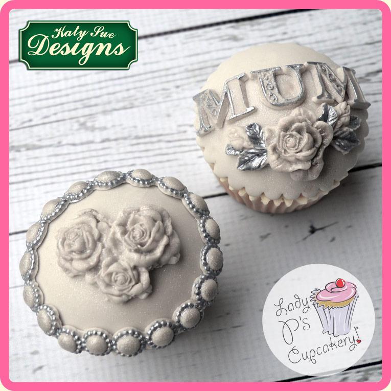 Katy Sue Silicone Mould Oval Cameo & Oval Frame