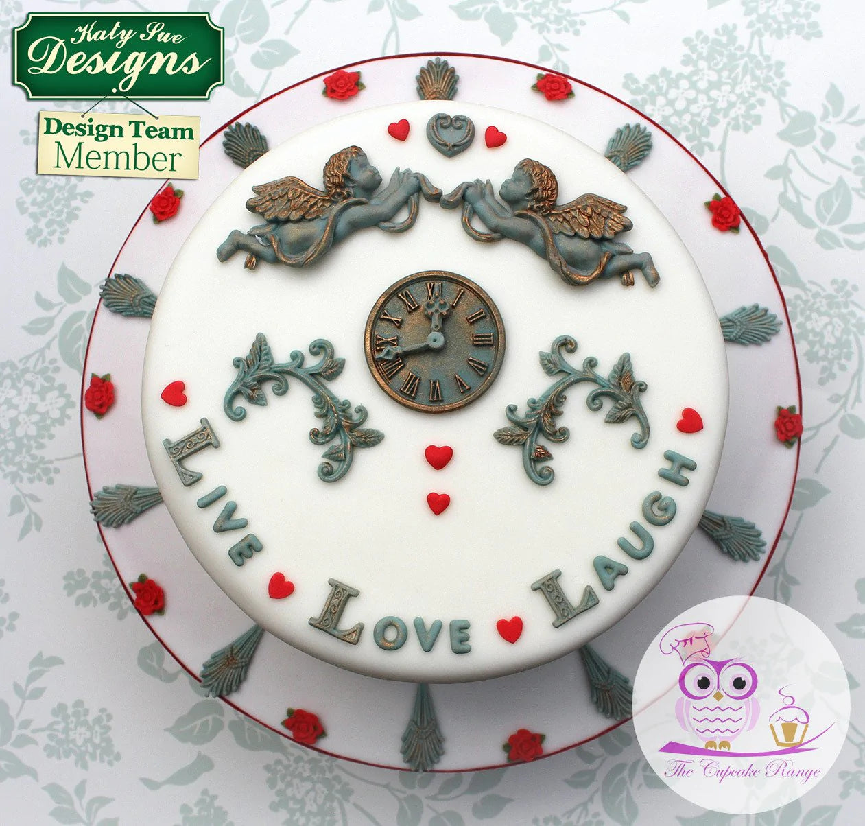 Katy Sue Silicone Mould Manuscript Alphabet