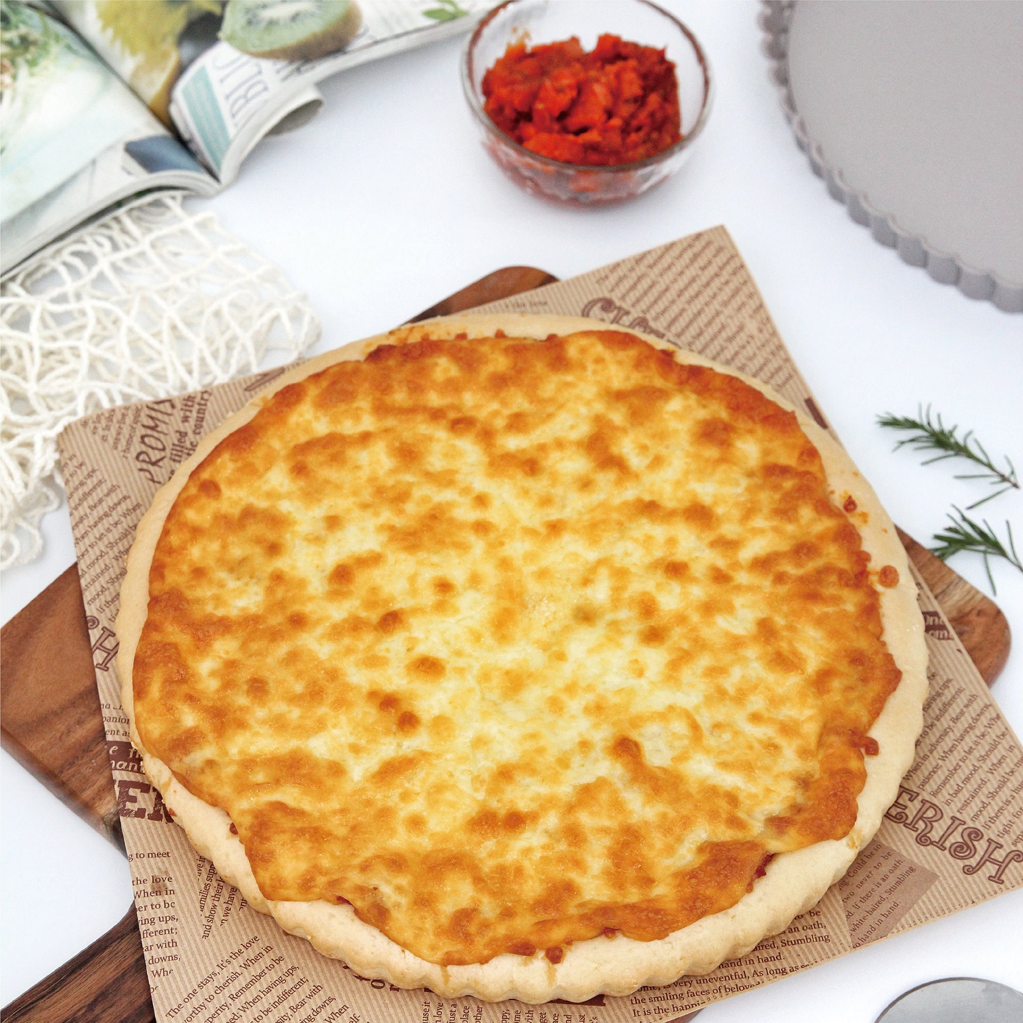CHEFMADE Round Tart & Quiche Pan with Loose Base 28cm (WK9825)