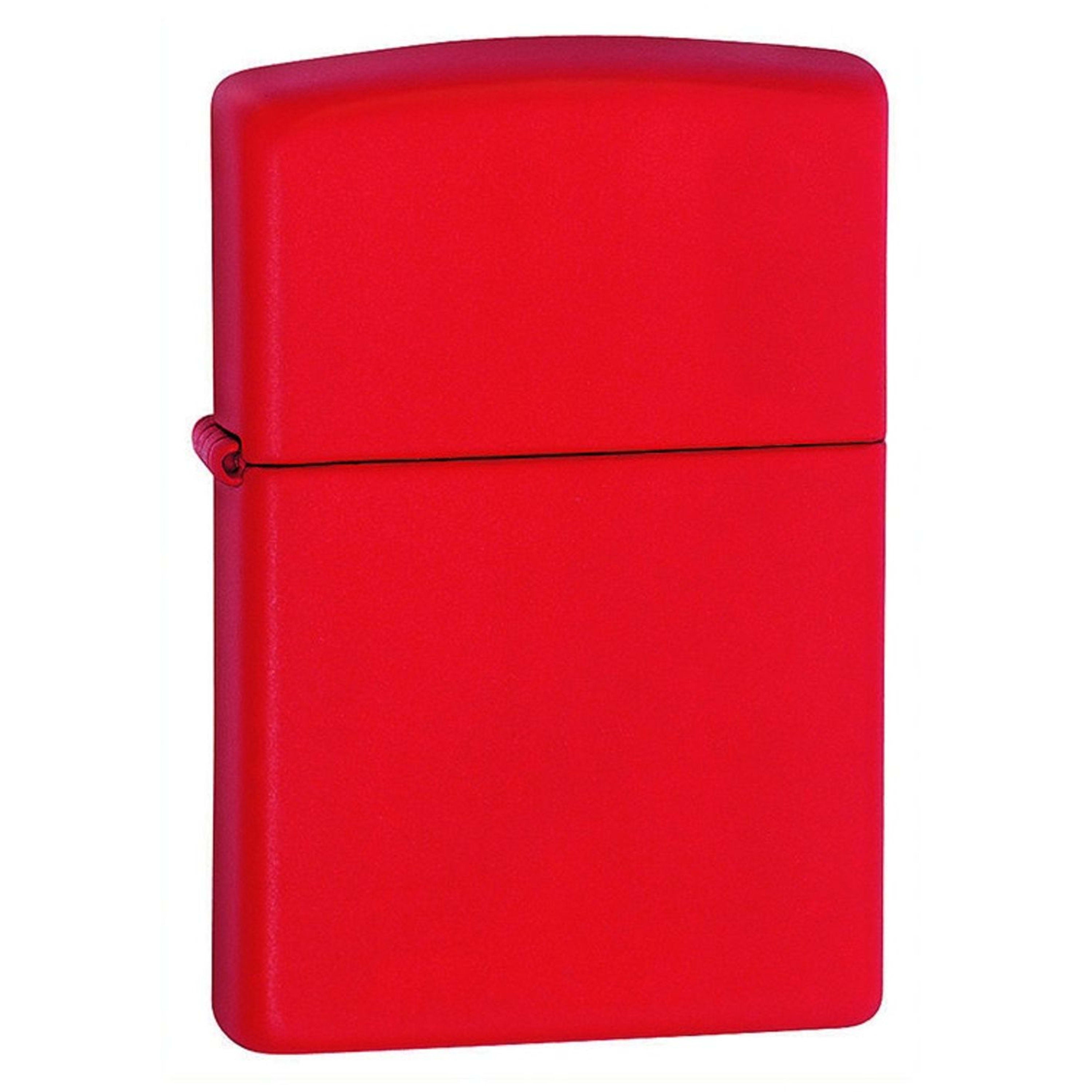 Zippo Red Matte Lighter
