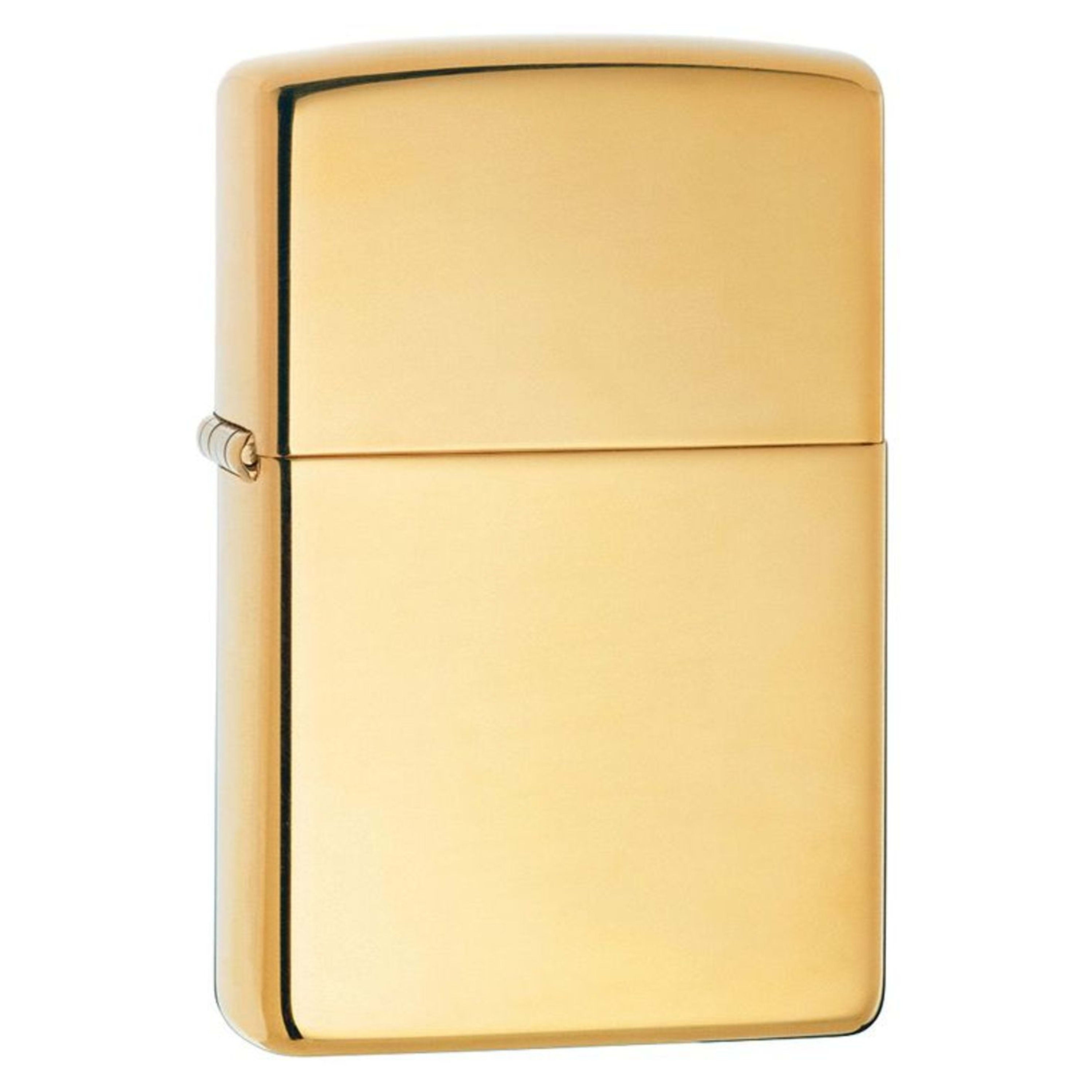 Zippo High Polished Brass Lighter