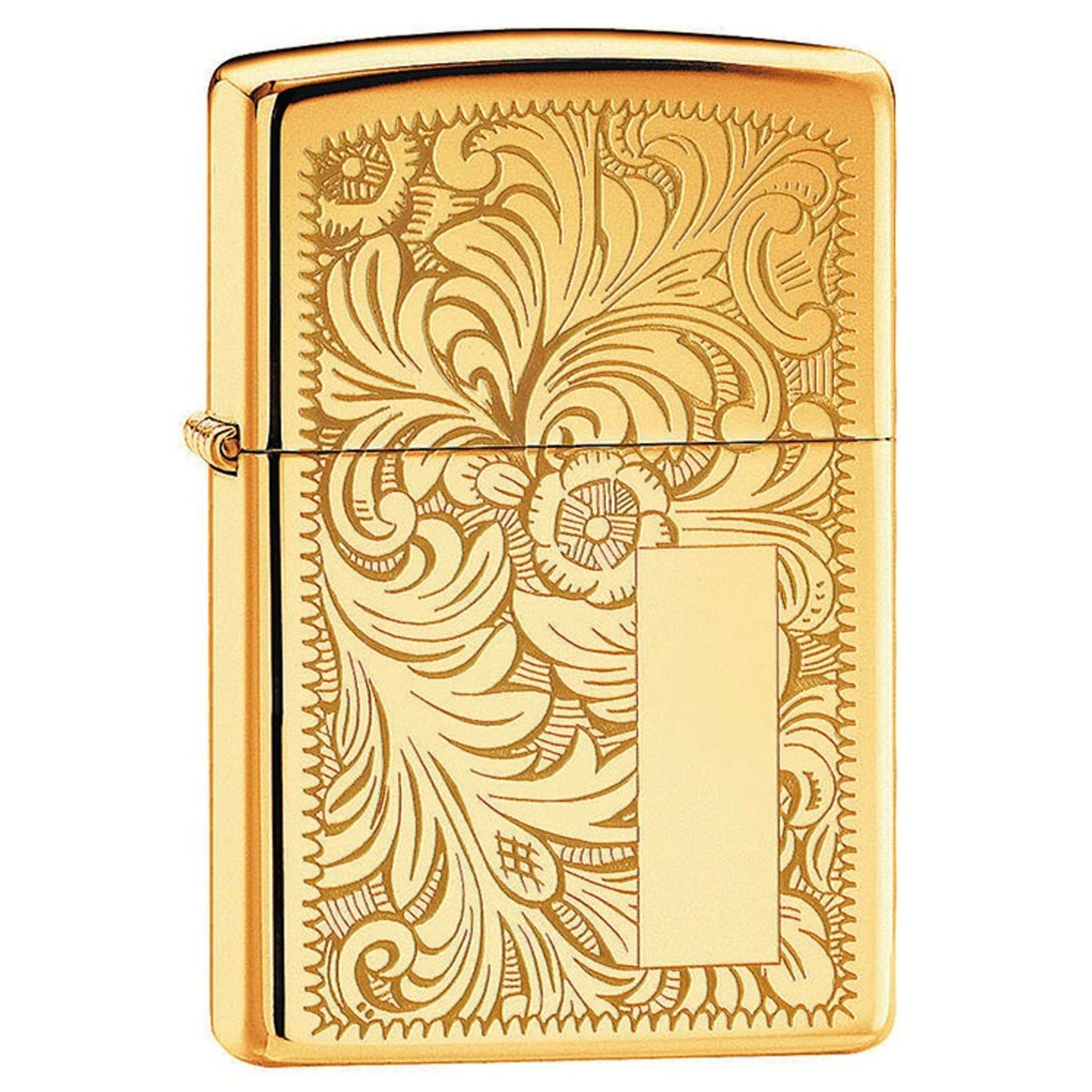 Zippo Venetian Lighter - High Polished Brass