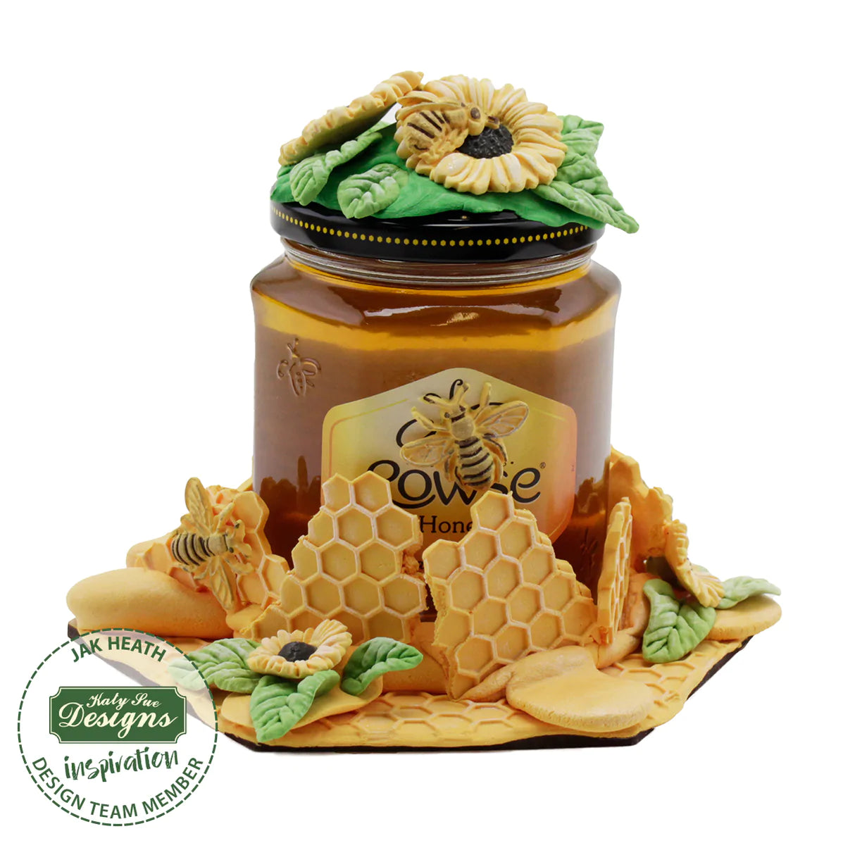 Katy Sue Silicone Mould Honeycomb & Bees