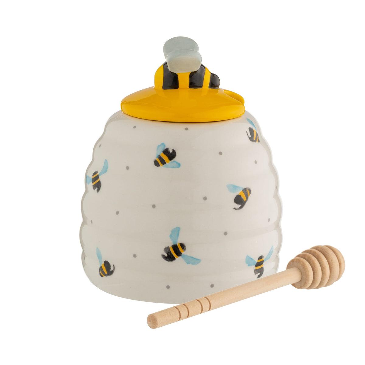 Price & Kensington Sweet Bee Honey Pot & Drizzler - 450ml