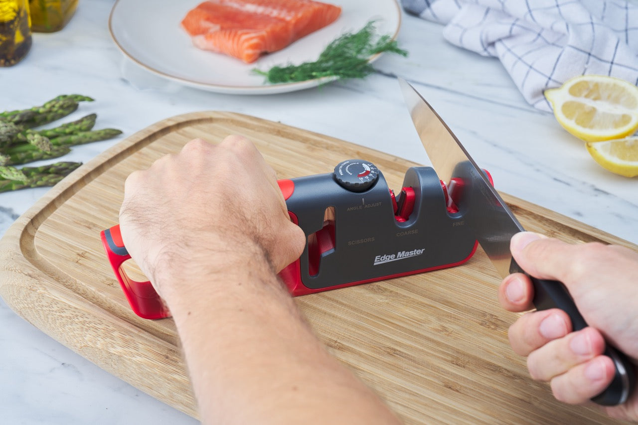 Edge Master Adjustable Angle Knife and Scissor Sharpener