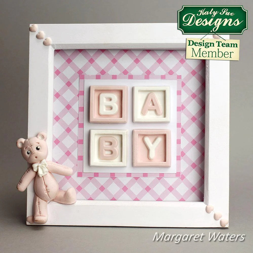 Katy Sue Silicone Mould Baby Blocks