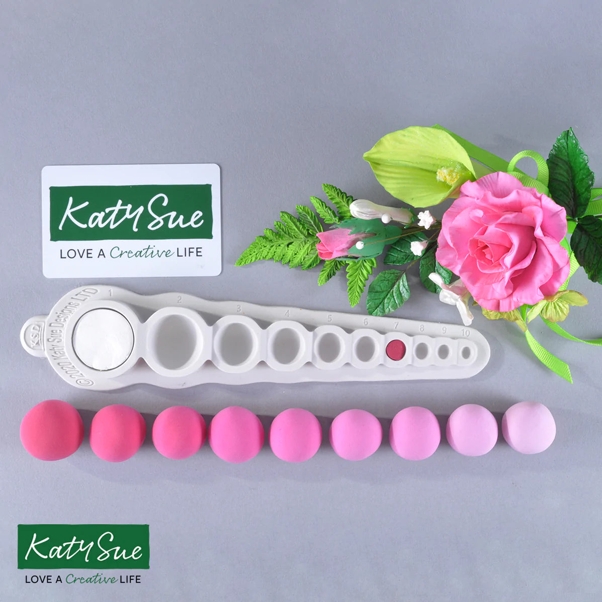 Katy Sue Measuring Mould & Flexi Scraper