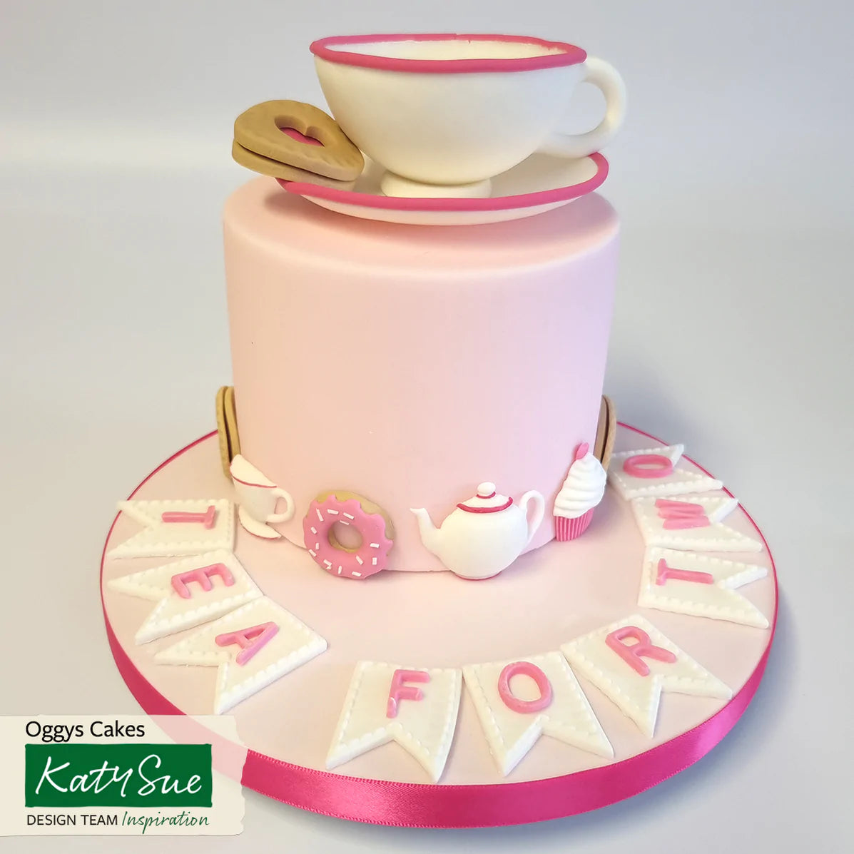 Katy Sue Silicone Mould Afternoon Tea