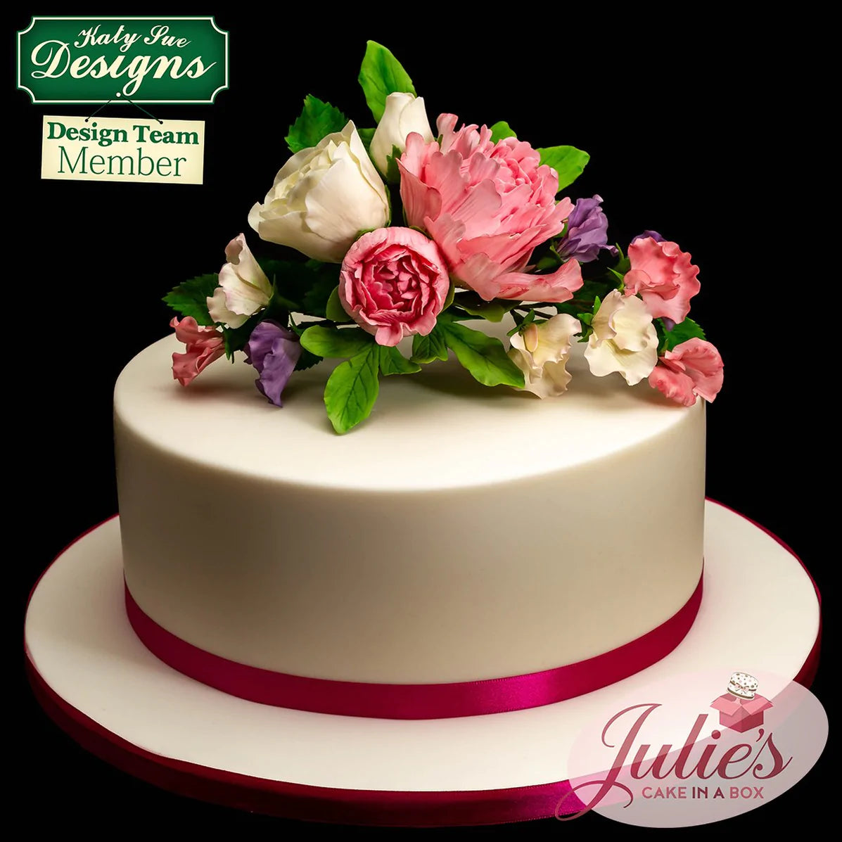 Katy Sue Silicone Mould Peony Leaves