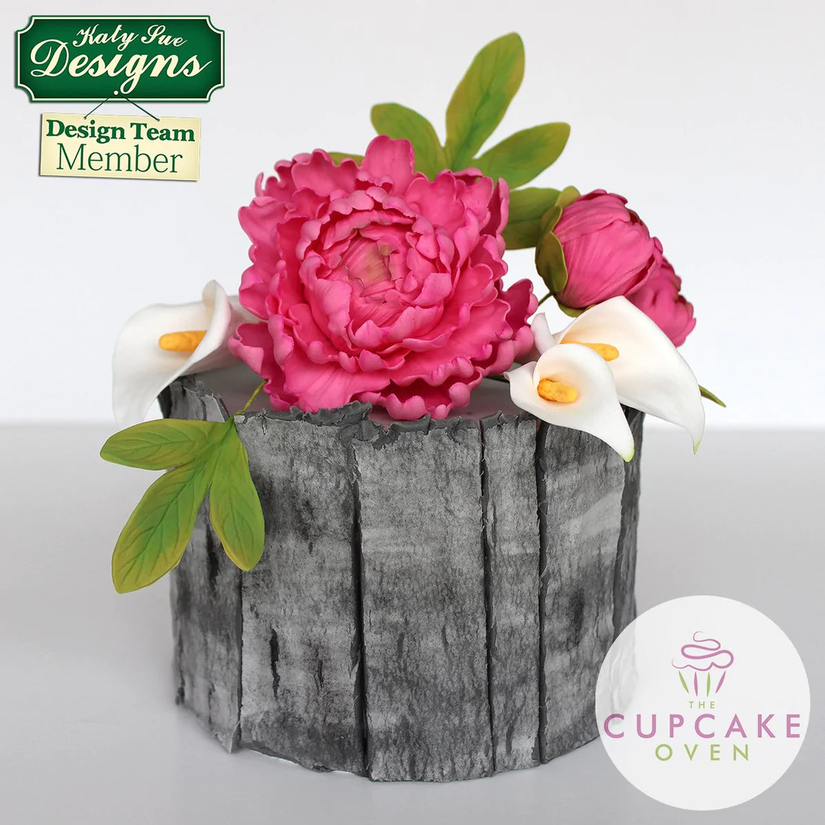 Katy Sue Silicone Mould Peony Leaves