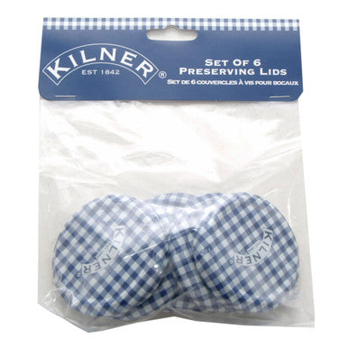 Kilner Twist Top Lids (Pack of 6) 6X63mm