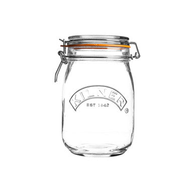 Kilner Round Clip Top Jar - 1 Litre