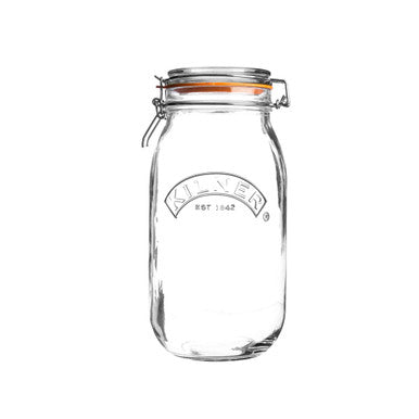 Kilner Round Clip Top Jar - 2 Litre