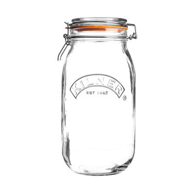 Kilner Round Clip Top Jar - 3 Litre