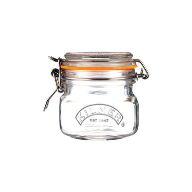 Kilner Square Clip Top Jar - 250ml / 9 x 8.5cm