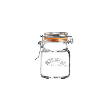 Kilner Square Clip Top Spice Jar - 70ml
