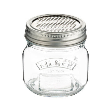 Kilner Storage Jar with Fine Grater Lid - 250ml
