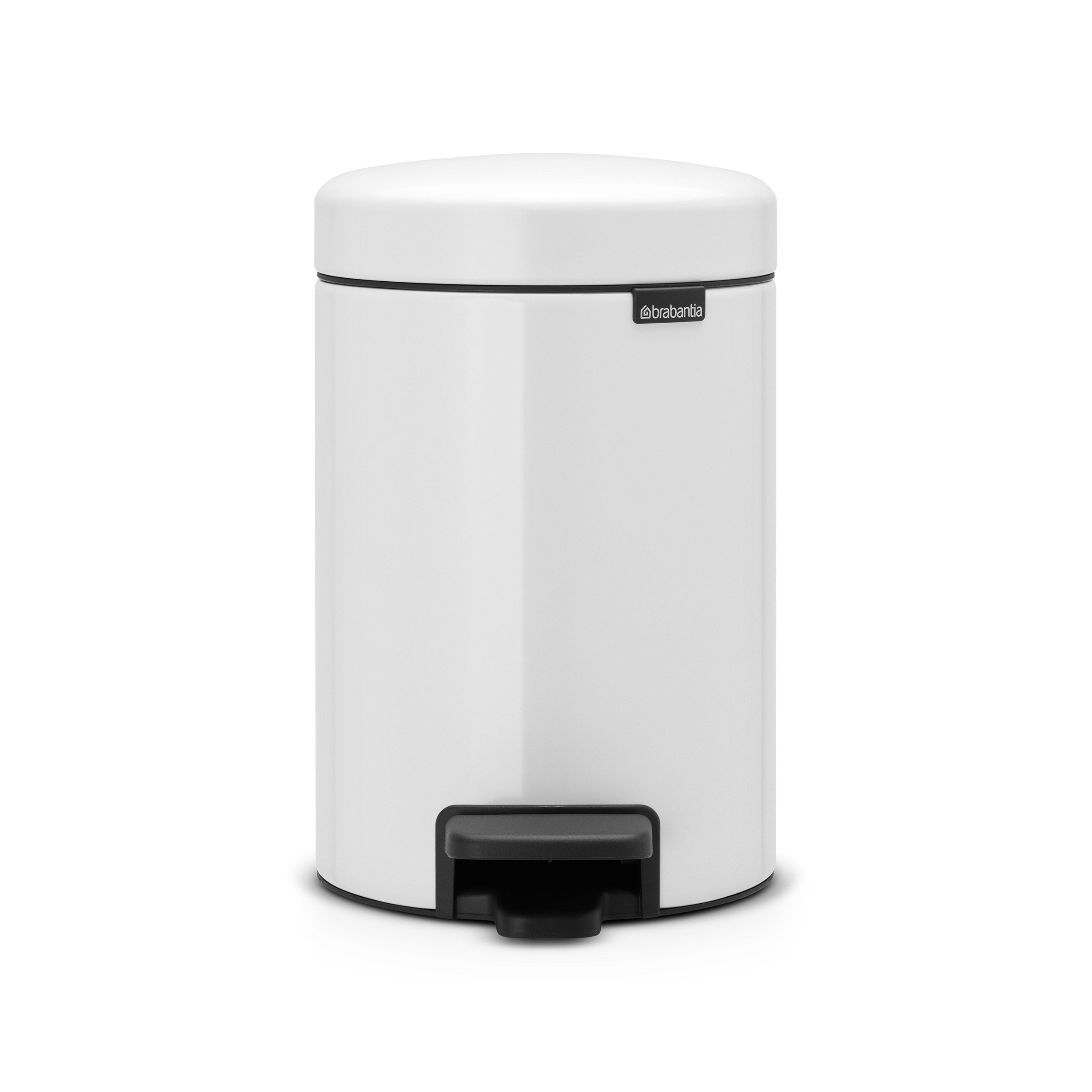 Brabantia Pedal Bin newICON 3L White