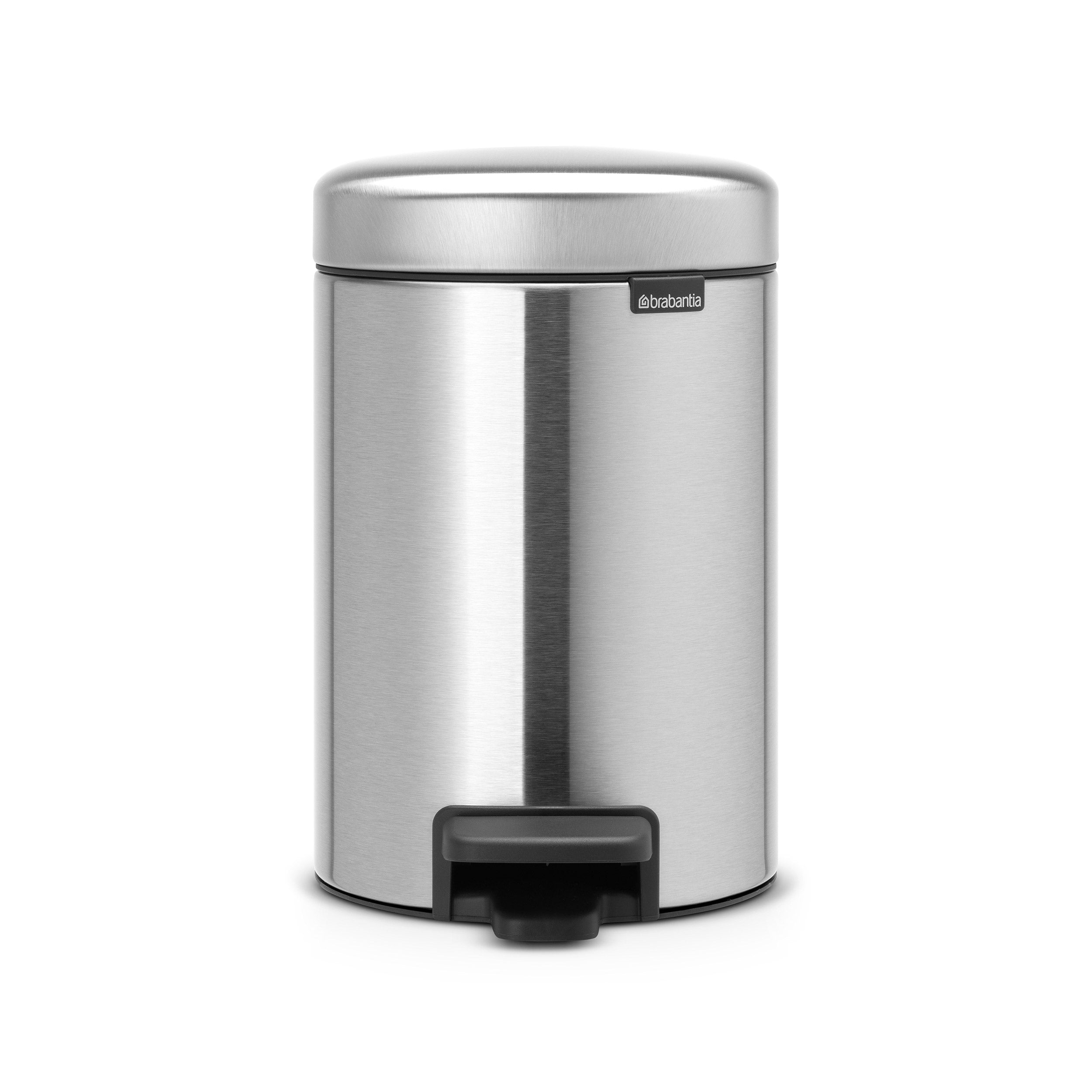 Brabantia Pedal Bin newICON 3L FPP Matte Steel
