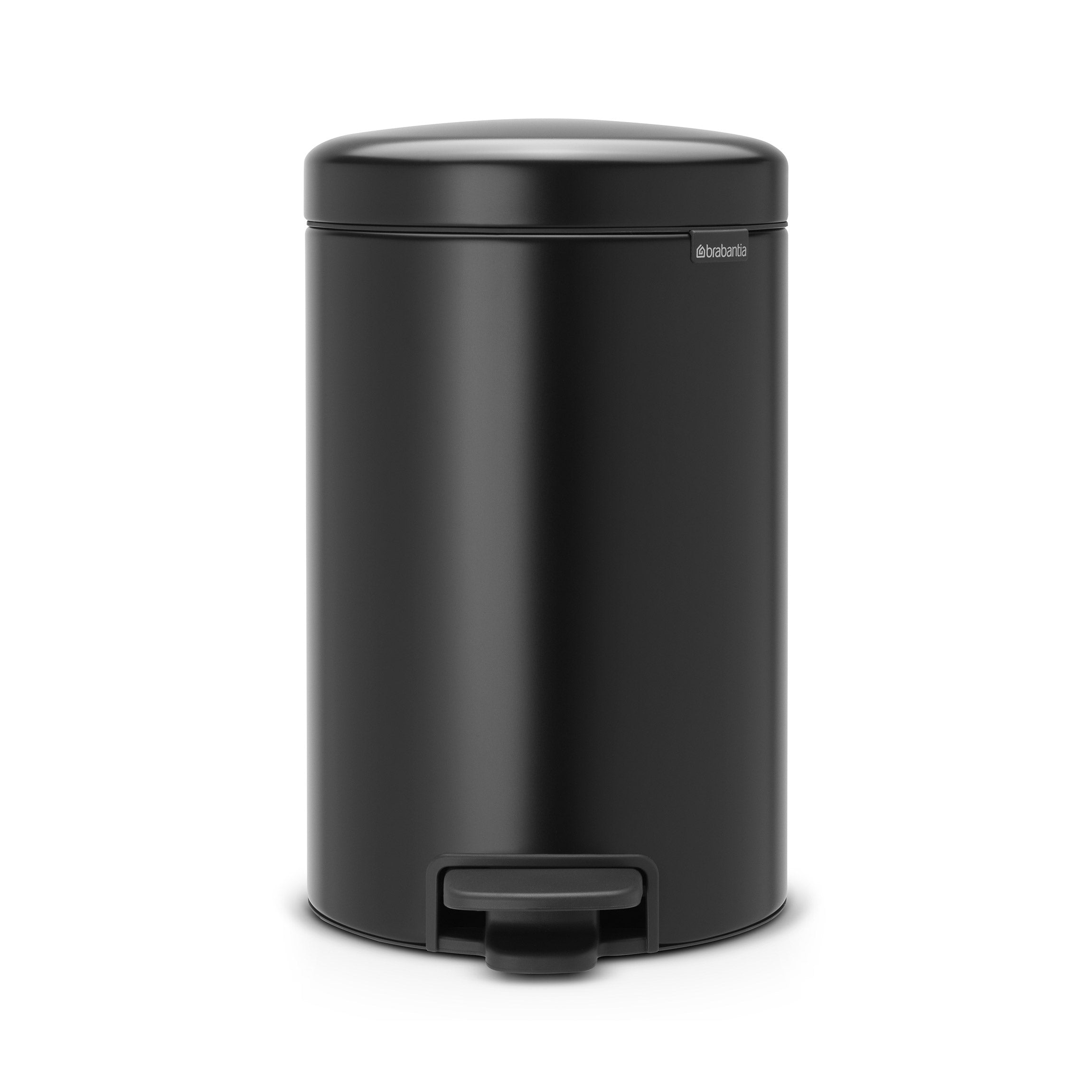 Brabantia Pedal Bin newICON 12L Matt Black